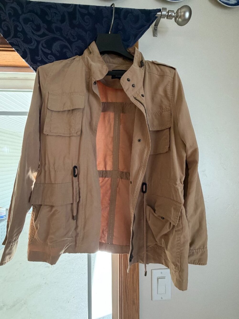 Love Tree Light Weight Khaki Safari Jacket